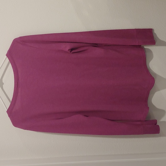 Faded Glory Thermal Hensley Top pink purple color XXL/2XG - Picture 3 of 8